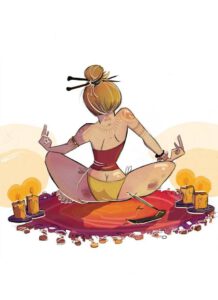 (c)ommmm_by_gpinos-d8laj71
So könnte ich beim Meditieren aussehen - oder beim Reiki, allerdings im Stehen