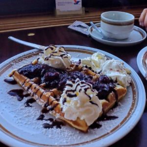 Waffel und Käffchen