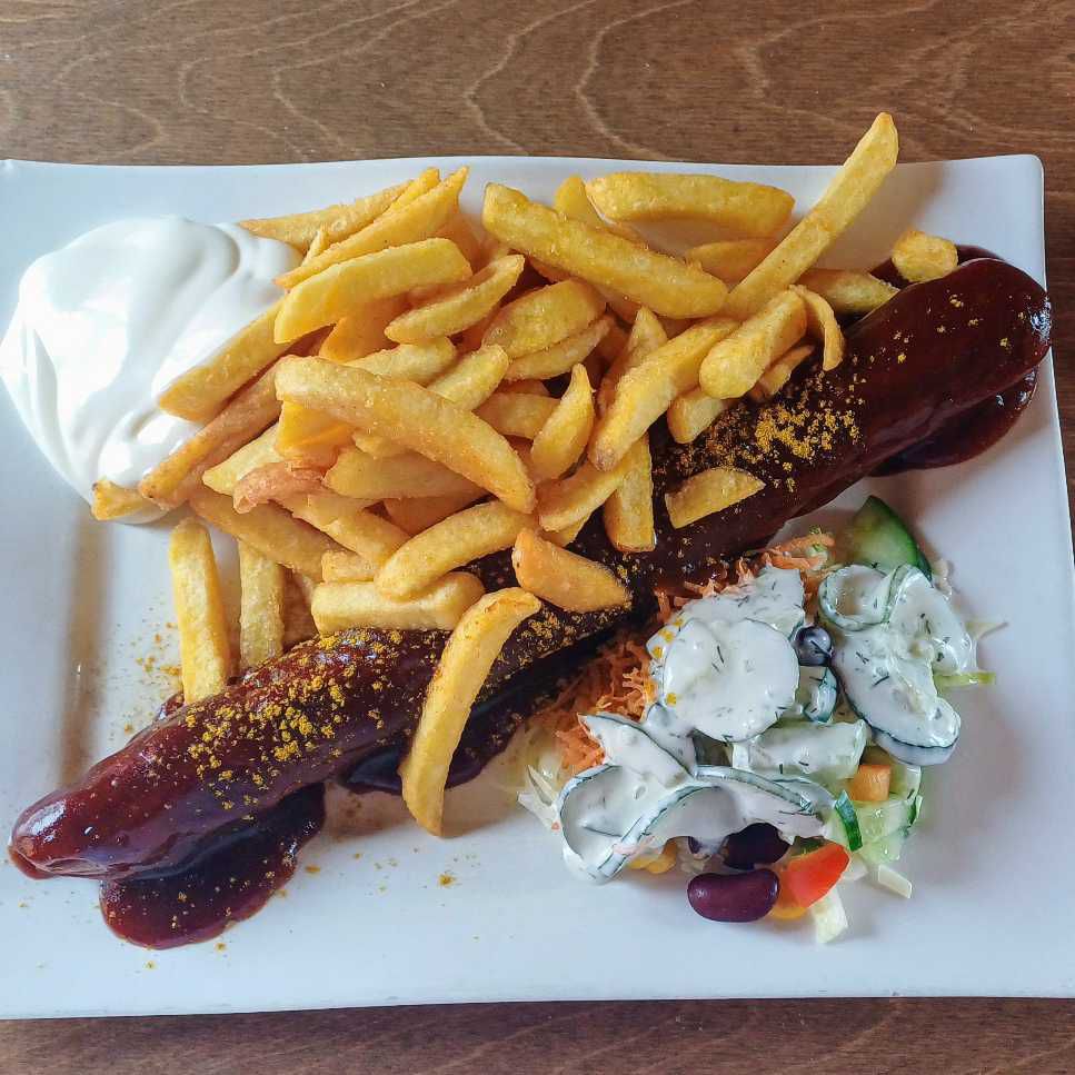 Riesencurrywurst